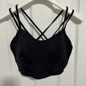 Lululemon Black Like A Cloud Bra Size 12